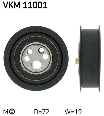 Skf spannrolle zahnriemen vkm - skf, spannrolle,