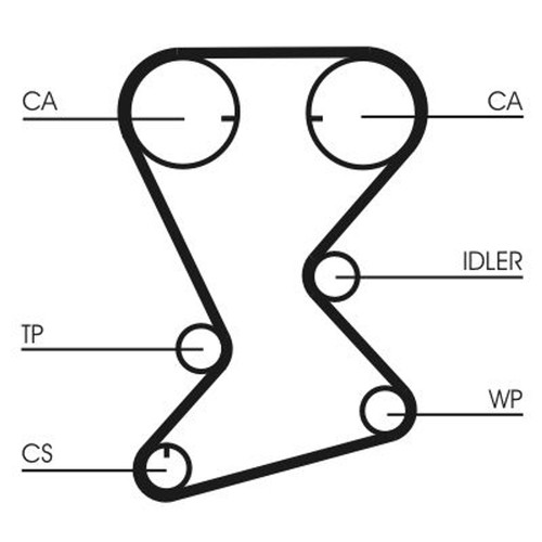 Continental ctam zahnriemen - ctam,